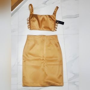 Brand new maricanio gold set